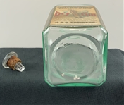 Early 1900’s Dry Gin Bottle with a Marvelous Golf Graphic Label