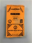 2006 The Memorial Tournament Caddie Used Uniform, Yardage Book & ID for Edoardo Molinari