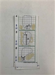 Edoardo Molinari Signed 2006 US Open at Winged Foot Used Yardage Book w/ Pin Placement Sheets JSA ALOA