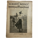 1899 Colliers Weekly. Vol. XXIII, No. 17. New York: Peter Fenelon Collier, July 29