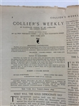 1899 Collier's Weekly. Vol. XXIII, No. 17. New York: Peter Fenelon Collier, July 29