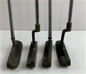 Set of Four Vintage Ping Karsten PAL and O-BLADE Golf Putters