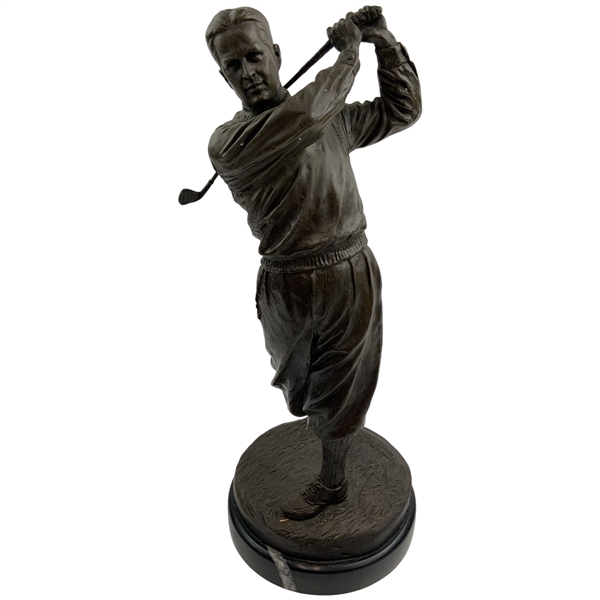 Bobby Jones Ltd Ed Bronze Statue by Ron Tunison - Stands Over a Foot Tall - 13.5lbs!