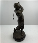 Bobby Jones Ltd Ed Bronze Statue by Ron Tunison - Stands Over a Foot Tall - 13.5lbs!