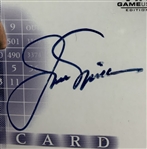 Jack Nicklaus Signed 2002 Upper Deck SP Game Used Scorecard Signatures Card PSA 9 Auto 7 - Just 66 Made!