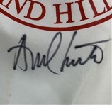 Andy North Signed 1985 US Open at Oakland Hills Hole 1 Stitched Flag JSA ALOA