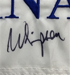 2012 Ryder Cup Medinah Multi-Signed Golf Flag JSA ALOA