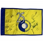 Annika, Lopez & 13 Others Signed LPGA Corning Classic 25th Anniversary Golf Pin Flag JSA ALOA