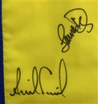 Annika, Lopez & 13 Others Signed LPGA Corning Classic 25th Anniversary Golf Pin Flag JSA ALOA