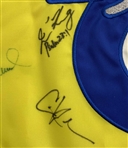 Annika, Lopez & 13 Others Signed LPGA Corning Classic 25th Anniversary Golf Pin Flag JSA ALOA