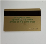 Champion Jon Rahm's 2023 Masters Tournament Augusta National Player Gold Credit Card