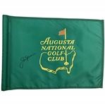 Jack Nicklaus Signed Augusta National Golf Club Flown Used Green Flag JSA ALOA