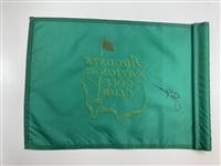 Jack Nicklaus Signed Augusta National Golf Club Flown Used Green Flag JSA ALOA