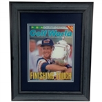 Payne Stewart Signed Golf World Magazine Cover 1989 PGA Championship - Framed JSA ALOA