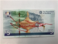 Nicklaus, Donaldson & Mcginley Signed Royal Bank of Scotland Ryder Cup 5 Pound Notes JSA ALOA