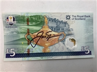 Nicklaus, Donaldson & Mcginley Signed Royal Bank of Scotland Ryder Cup 5 Pound Notes JSA ALOA