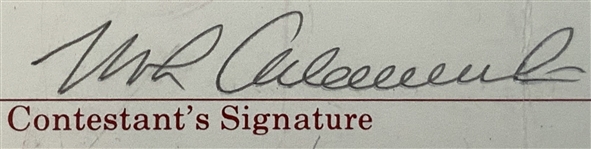 Mize, Baker Finch, Floyd & Seven Others Signed World Series & Energizer Senior Official Scorecards