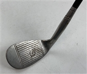 An Assortment of Antique Hickory and Transitional Steel Shafted Golf Irons Including J.H. Taylor and Spalding