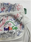 Rory, Hideki, Phil & Field Signed The Honda Classic Tournament Issued Golf Caddie Bib JSA ALOA