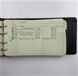 Walter Hagen's Personal Accounting Ledgers and Desk Accessories w/ Addresses in his Handwriting from Estate