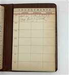 Walter Hagen's Personal Accounting Ledgers and Desk Accessories w/ Addresses in his Handwriting from Estate