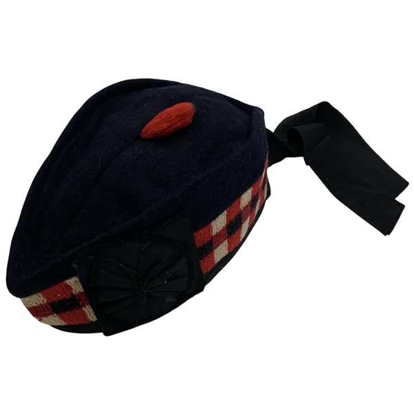 Walter Hagens Scottish Diced Glengarry Cap from His Estate