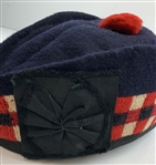 Walter Hagen's Scottish Diced Glengarry Cap from His Estate