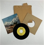 Walter Hagen's Addressed Envelope w/ c.1958 Sam Melchionne Quartet Record  from Estate