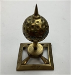 Walter Hagen's Golf Ball Paperweight, Golf Pencils & Tees from Estate