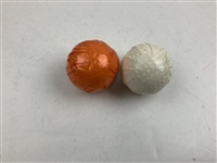 Collection of 19 Vintage Wrapped Golf Balls Including Dunlop, Slazenger, and Penfold