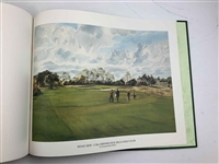 1995 U.S. Open Centennial Championship Shinnecock Hills Art Portfolio Signed Kenneth Reed Number 438 of 500