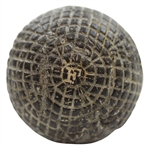 Vintage F Gutta Percha Golf Ball