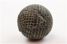 Vintage F Gutta Percha Golf Ball