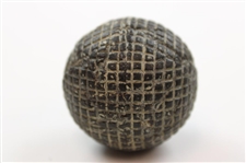 Vintage F Gutta Percha Golf Ball