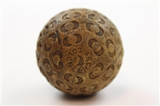 Vintage St. Mungo Arch Colonel Golf Ball w/Impressed Crescent Moons
