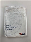 Jon Rahm's 2016 US Open Player Issued Registration Materials Grouping