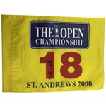 Tom Watson Signed 2000 Open Championship at St. Andrews Flag JSA ALOA