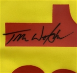 Tom Watson Signed 2000 Open Championship at St. Andrews Flag JSA ALOA