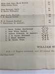 Scarce 1899 Open Championship at St. George's Program w/ Pairings - Harry Vardon Win