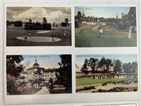 Souvenir Pinehurst Post Card Booklet from the Tufts Archives with 24 Perforated Cards