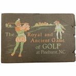 Antique Pinehurst Golf Club Promotional Booklet The Royal and Ancient Game of Golf at Pinehurst N.C.