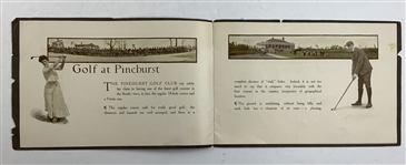 Antique Pinehurst Golf Club Promotional Booklet The Royal and Ancient Game of Golf at Pinehurst N.C.