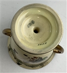 Royal Doulton Rare Large Chas. Crombie Rules of Golf Series Ware Two-Handled Pedestal Bowl Loving Cup