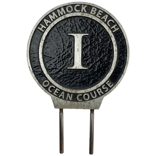 Hammock Beach Ocean Course Cast Metal Golf Tee Marker