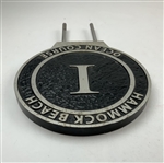 Hammock Beach Ocean Course Cast Metal Golf Tee Marker