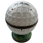 Vintage Czechoslovakian Golf Ball Theme Smoking Set The 19th Hole