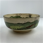 Vintage Royal Doulton Chas. Crombie Golfers Series Ware Earthenware Bowl