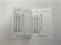 9x Masters Champs Signed Augusta National Golf Club Scorecard w/ Winning Years JSA ALOA