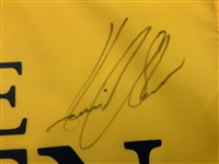 Henrik Stenson Signed 2016 The Open Championship at Royal Troon Flag JSA ALOA
