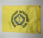 Jordan Spieth Signed The Memorial Tournament Golf Pin Flag PSA/DNA #AP24915